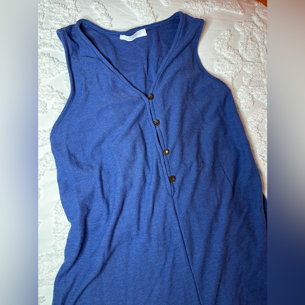 NWOT Ces Femme blue jumper ( medium)